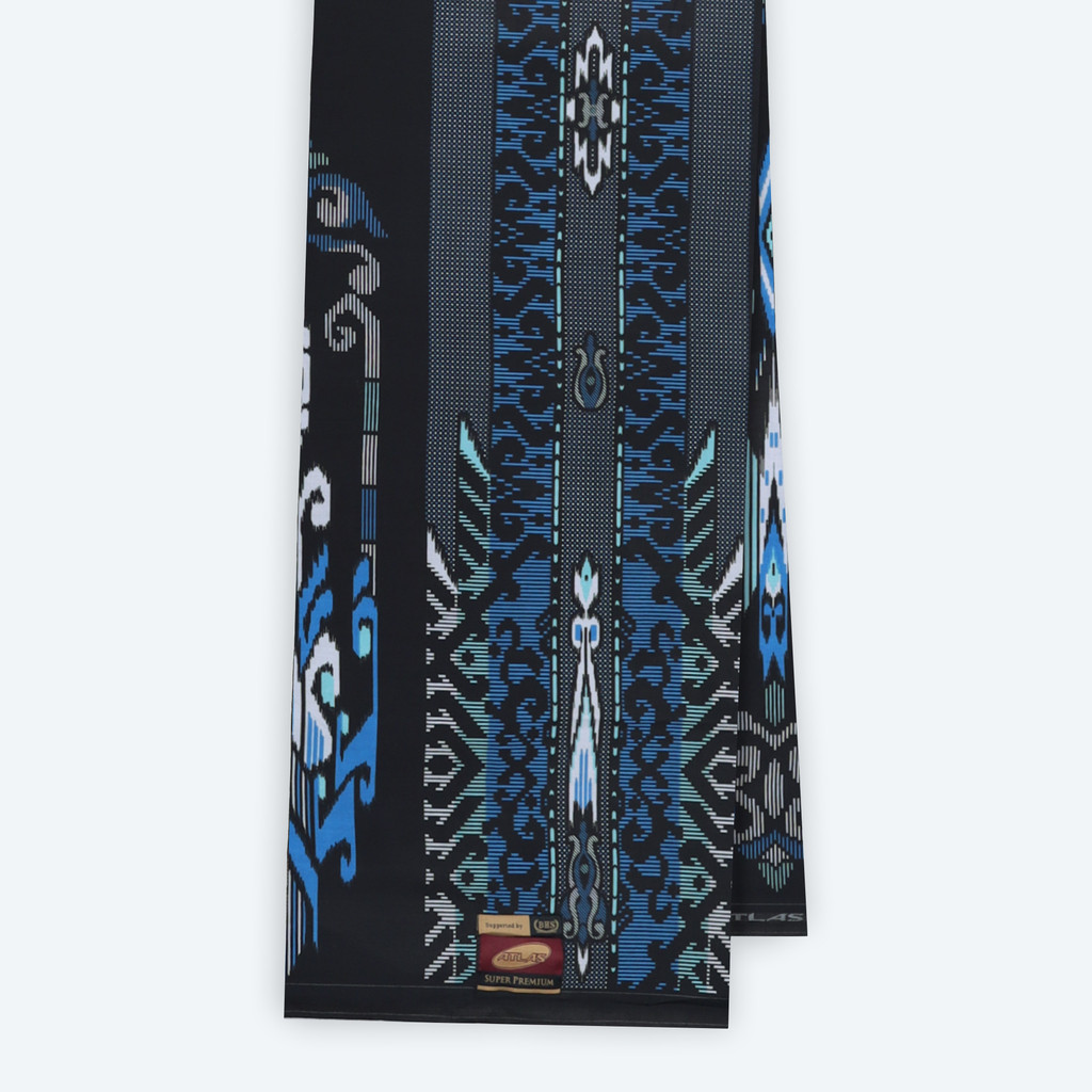 ATLAS ผ้าซิ่นซุปเปอร์พรีเมี่ยม 925 A9 PJA SJ สีดํา สีฟ้า