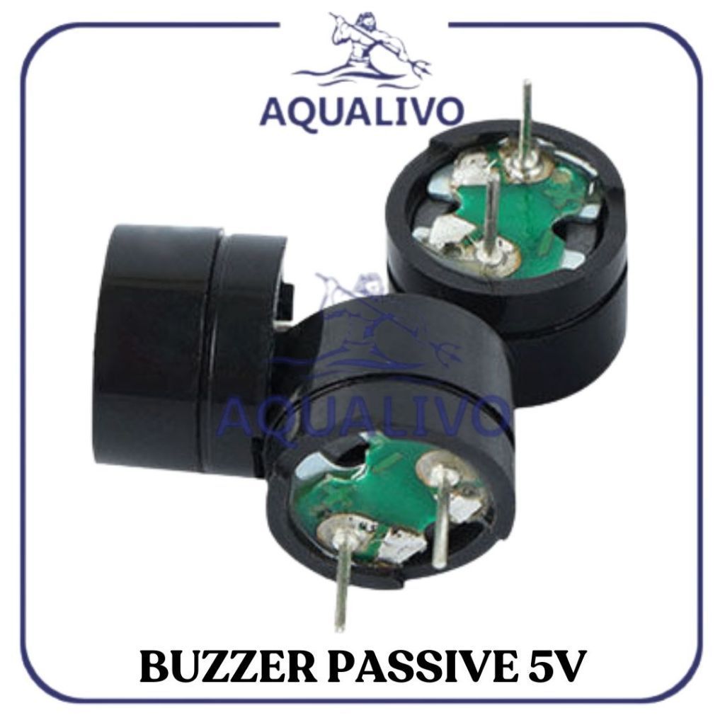 PYJAMANIA Passive Buzzer 3-12V 16 โอห์ม 12x8.5 มม. Passive Buzzer เสียง Arduino