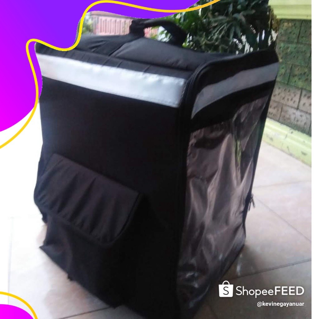Grab Bag / Grabfood Bag / Delivery Bag / Courier Backpack (กันน้ํา) SKB
