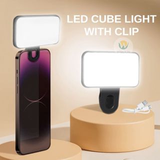 ไฟติดหัวกล้อง ไฟสตูดิโอ ไฟไลฟ์สดถ่ายภาพ ขนาดพกพาสะดวก LED ไฟ…