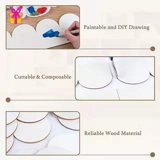 [INTH] 6/12 ชิ้นแถบไม้ตกแต่งรูปพัดลมยังไม่เสร็จกรอบไม้สําหรับตกแต่งบ้าน DIY, ตู้, โครงหน้าต่าง, ตกแต่งงานปาร์ตี้