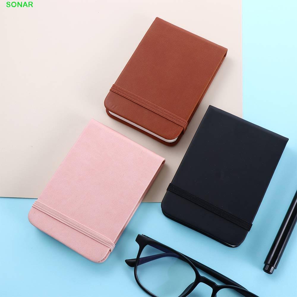 SONAR Pocket Notebook Study Work Office Daily Planner Weekly Memo Pads Agenda Mini Notebook