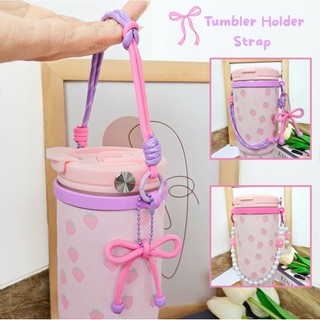 Gantungan Tumbler Aesthetic Rubber - Aksesoris Strap Tali Hiasan Tumbler - A005