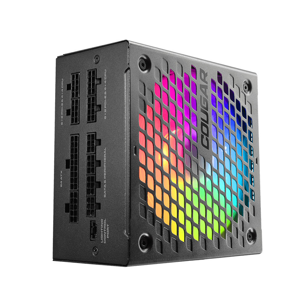COUGAR PSU AURIC 750 80+ GOLD 750W MODULAR FULL พร้อมพัดลม ARGB