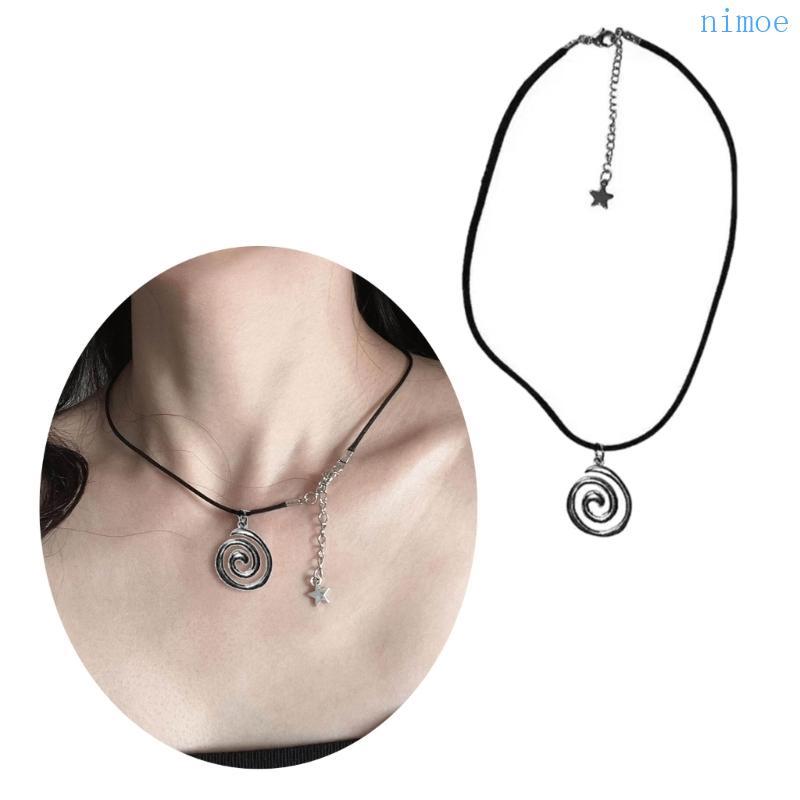 Nio Star Vortex Collarbone Chain เครื่องประดับคอแฮนด์เมด