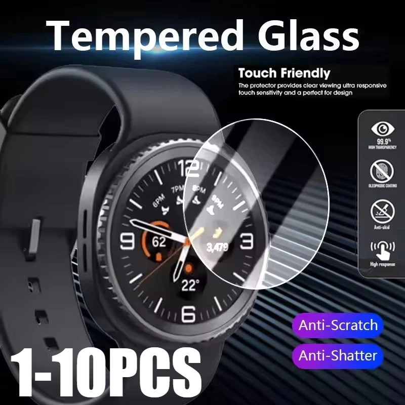 SAMSUNG ฟิล์มกระจกนิรภัยสําหรับSamsung Gear S2 S3 S4 กีฬาสําหรับSamsungนาฬิกาActive 2 3 FE 40 มม.44 
