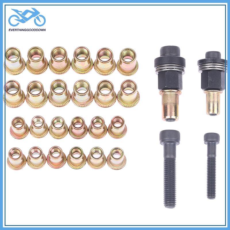 EVER M6 M8 Rivet Nut s คู่มือ Riveter คอลัมน์สแตนเลสหกเหลี่ยมถั่ว AM6SS AM8SS DIY เจาะ Rivet ด้านนอก