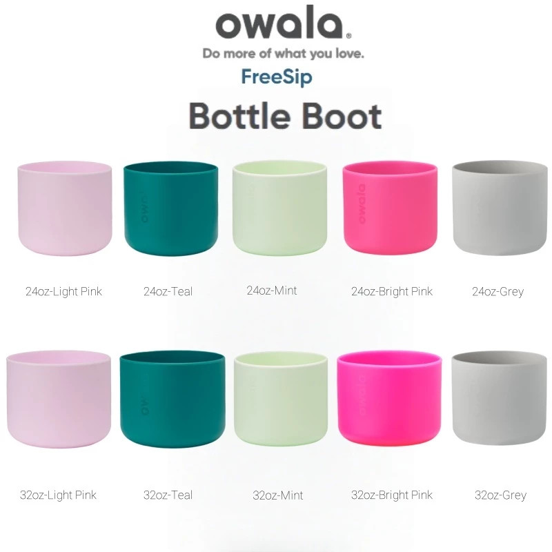 Owala FreeSip ซิลิโคนด้านล่าง Anti-Slip กรณีเหมาะสําหรับ 16/24/32 ออนซ์ถ้วยน้ํา Soft ด้านล่างแผ่นป้องกันอุปกรณ์เสริม