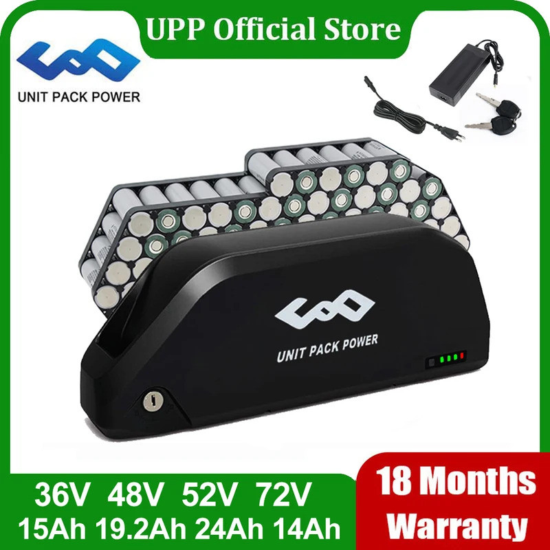 แบตเตอรี่ Polly EBike 52V 20Ah สำหรับมอเตอร์ 250-1500W เช่น Bafang และ AW