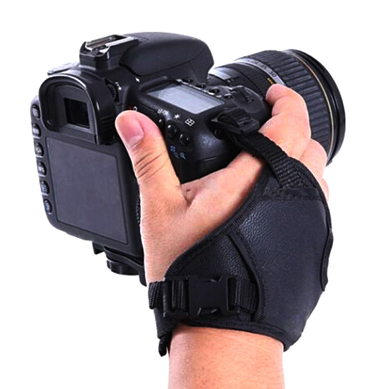 1pc Hand Grip Camera Strap PU Leather Hand Strap For Camera Camera Photography Accessories For DSLR