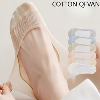 ถุงเท้าผู้หญิง QFVAN กันเหงื่อกันกลิ่น ระบายอากาศได้ดี ทำจาก…