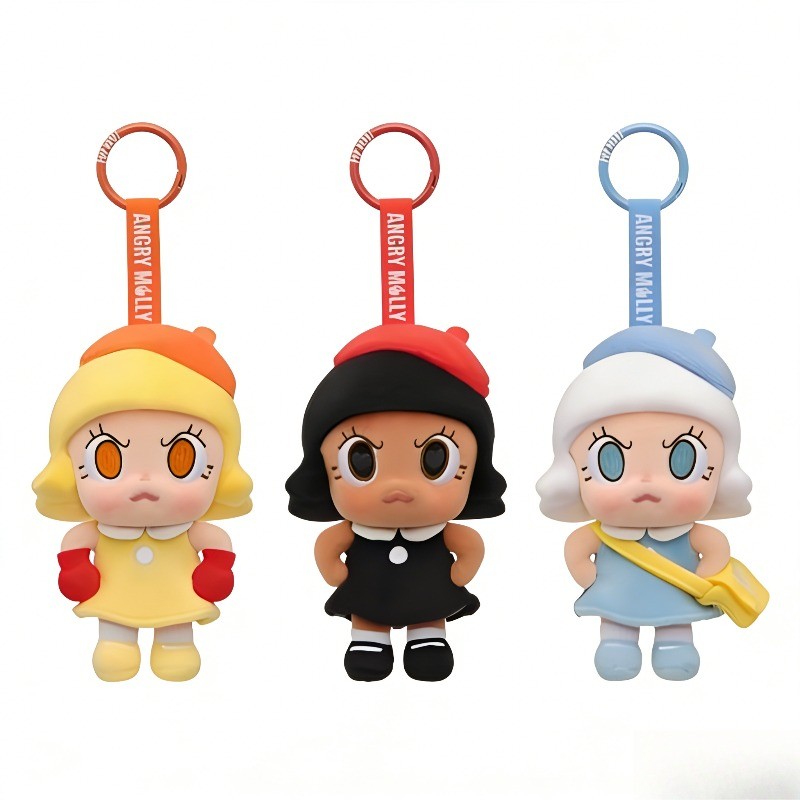 [secret] POPMART Angry Molly Angry Molly Angry Molly Series Plush Pendant Mystery Box