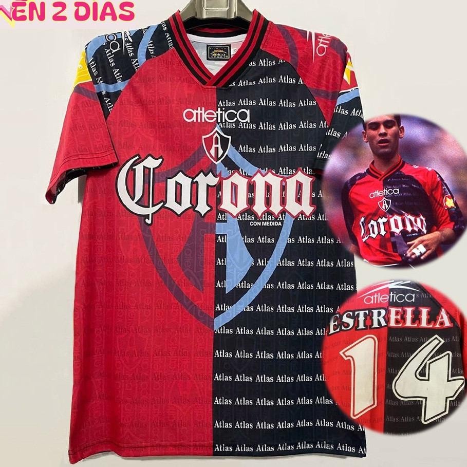 1997-1998 เสื้อฟุตบอล Retro Atlas Home