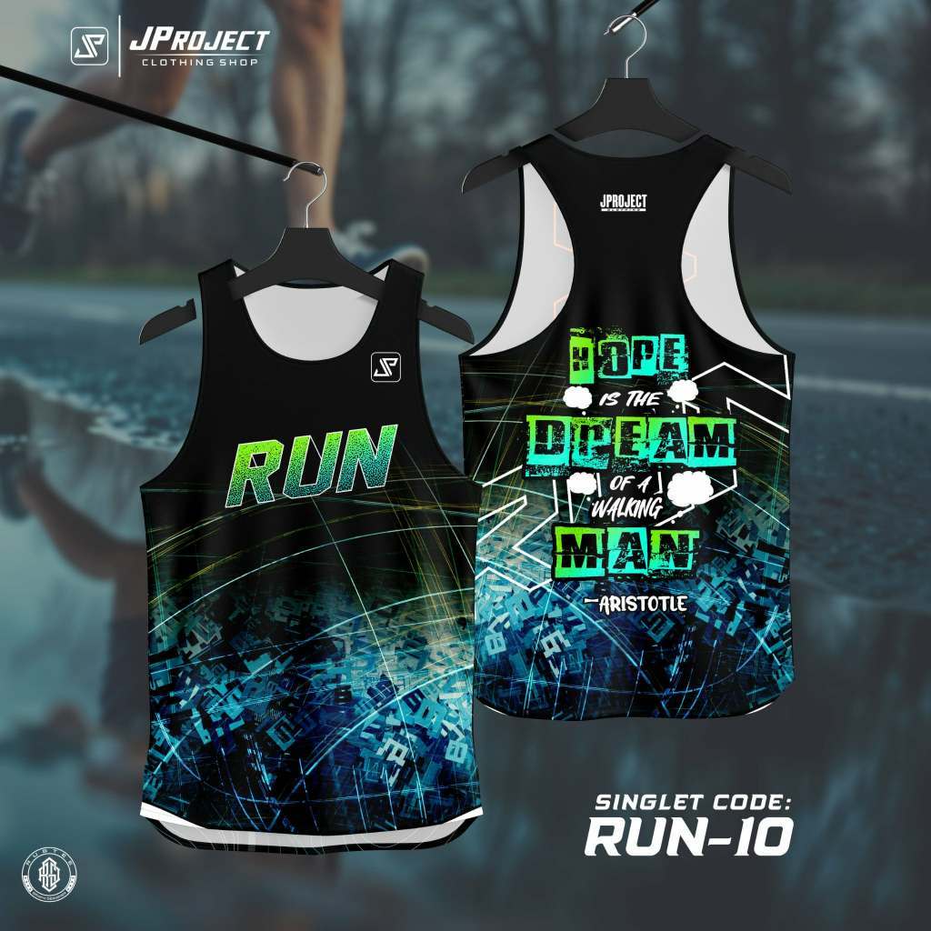 RUNNING SINGLET DESIGN RUN-10