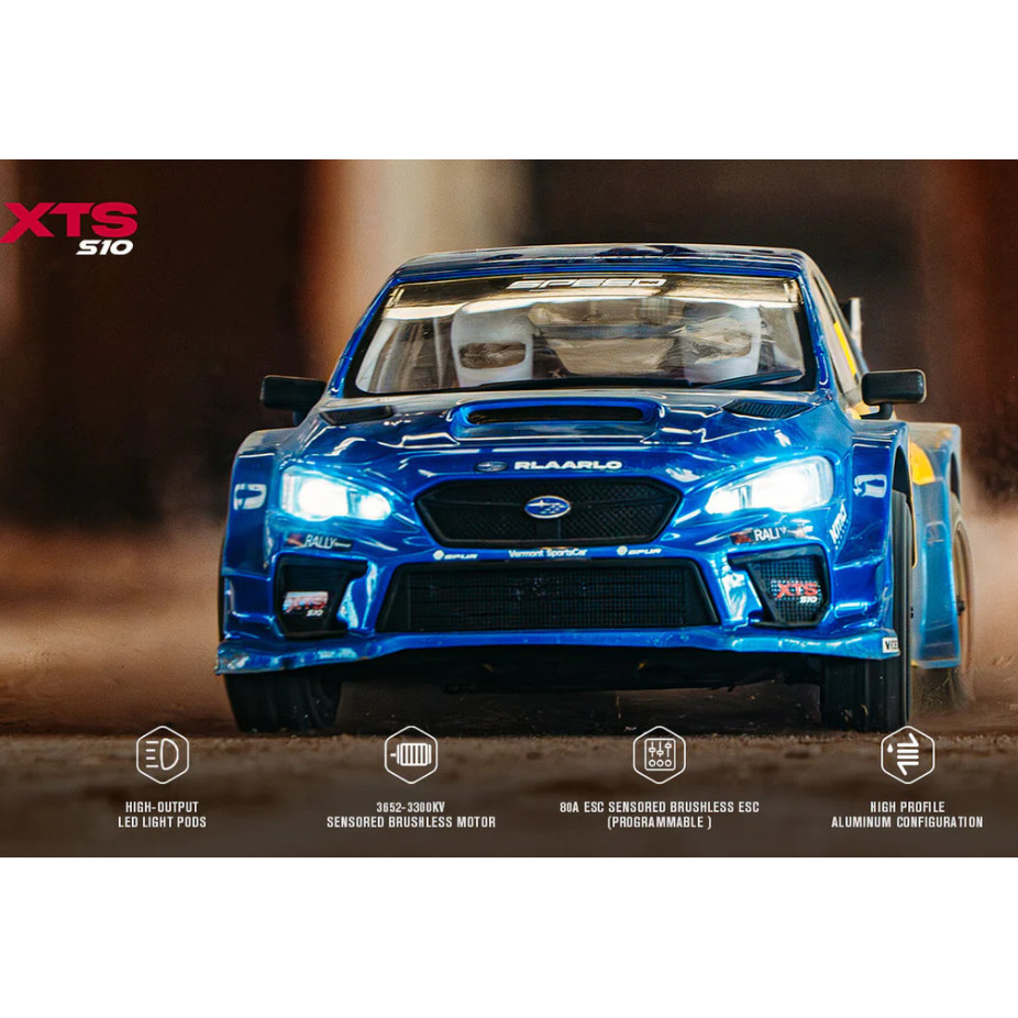 [RC] Rlaarlo Brushless Rally Car XTS-S10 4WD Rally Car ชุด Off-Road-Chassis (ไม่มีรวมอิเล็กทรอนิกส์)