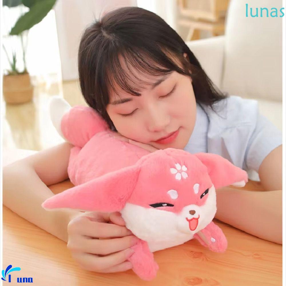 LUNASOL Genshin Impact Plush, การออกแบบการ์ตูนวัสดุนุ่ม Yae Miko ของเล่นตุ๊กตา, Plushies ตุ๊กตาน่ารั