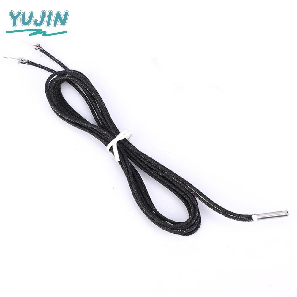 YUJIN Temperature Sensor Probe, PT1000-550BW 1.5M / 59 นิ้วเซ็นเซอร์เทอร์มิสเตอร์, การเชื่อมต่อง่ายถ