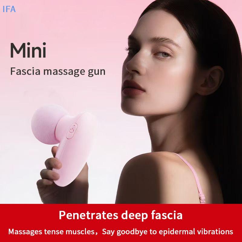 IFA แบบพกพามินิไฟฟ้านวดเครื่องเพอร์คัชชันใบหน้านวด Body Ne ลึกเนื้อเยื่อกล้ามเนื้อผ่อนคลายบรรเทาอาการปวด Body Massager ดี