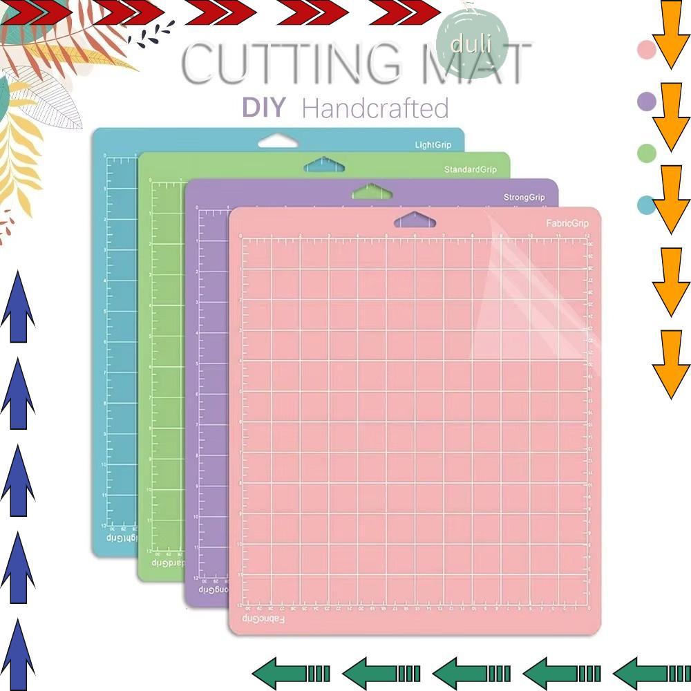 แผ่นรองตัด DUILIAN แผ่นรองตัด PVC กาว, นํากลับมาใช้ใหม่ Cameo Silhouette การ์ดหนาสต็อกลื่น Cricut Ma
