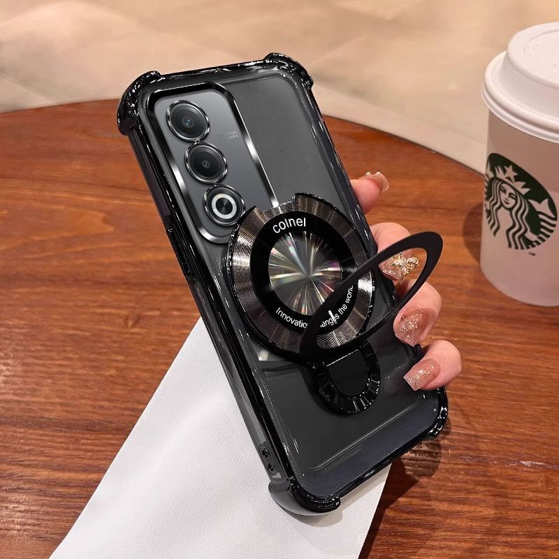 เคสโทรศัพท์ OPPOA3X มาพร้อมฟิล์มเลนส์ PKD130 ถุงลมนิรภัยกันกระแทกวงเล็บแม่เหล็กรวมทุกอย่างซิลิโคนอ่อ