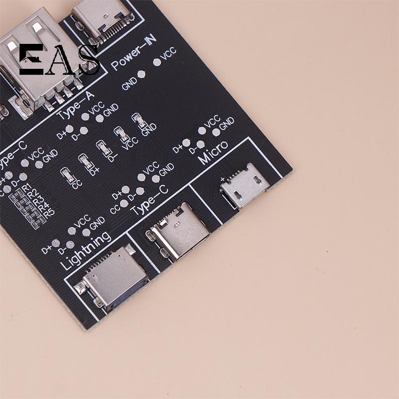 [EA] 1PC สาย USB Data Line Test Board Cable Cheer USB Cable Tester Short Circuit On-Off Switching สํ