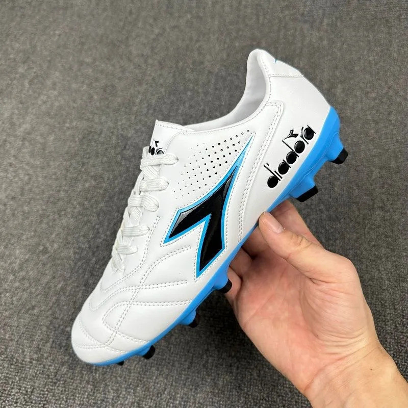 2024 New Soccer Shoes FG Long Nail Mens Low Top Football Shoe Anti Slip and Wear-resistant Sneakers Artificial Turf Fris