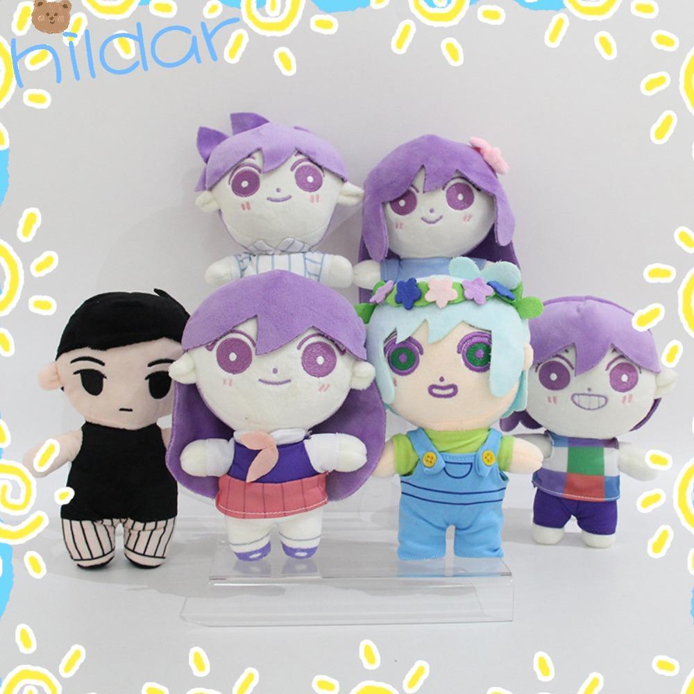 HLAR OMORI ตุ๊กตาตุ๊กตา, Omori Plush Merch คอสเพลย์ Props, ของขวัญ Omori 20 ซม.เกม Related Plushie ข
