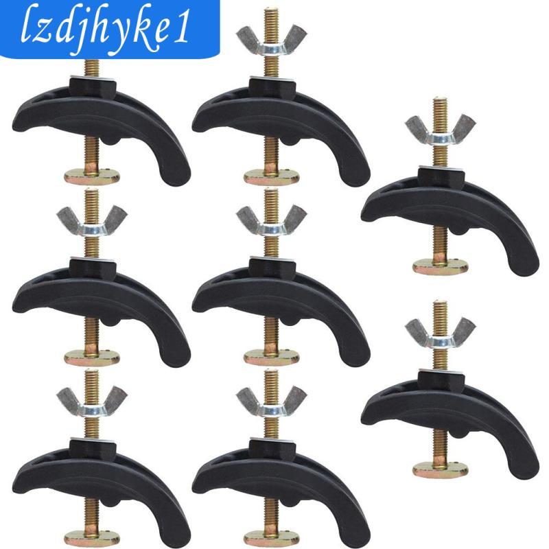 [Lzdjhyke1] 8x CNC Pressing Plate Clamp Splint Fixture ยึดแพลตฟอร์ม T-slot Accs