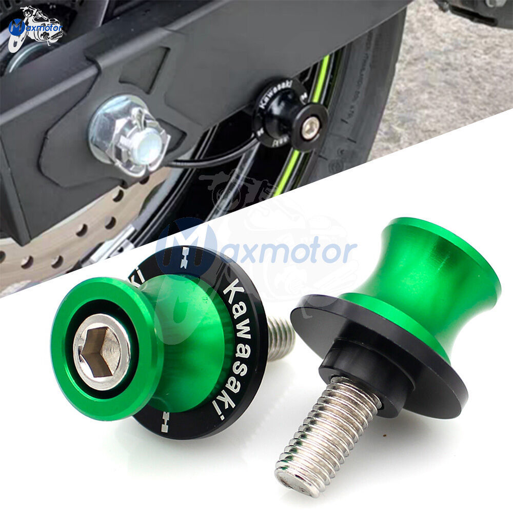 Universal Motocycle อุปกรณ์เสริม Swingarm Sliders Spools สําหรับ Kawasaki ZX6R ZX7R ER6N Z750 Z750R 