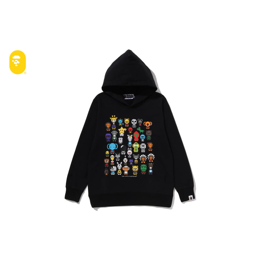BAPE A TO Z PULLOVER HOODIE เสื้อฮู้ด ของแท้ | นำเข้าญี่ปุ่น GOYOUTATI