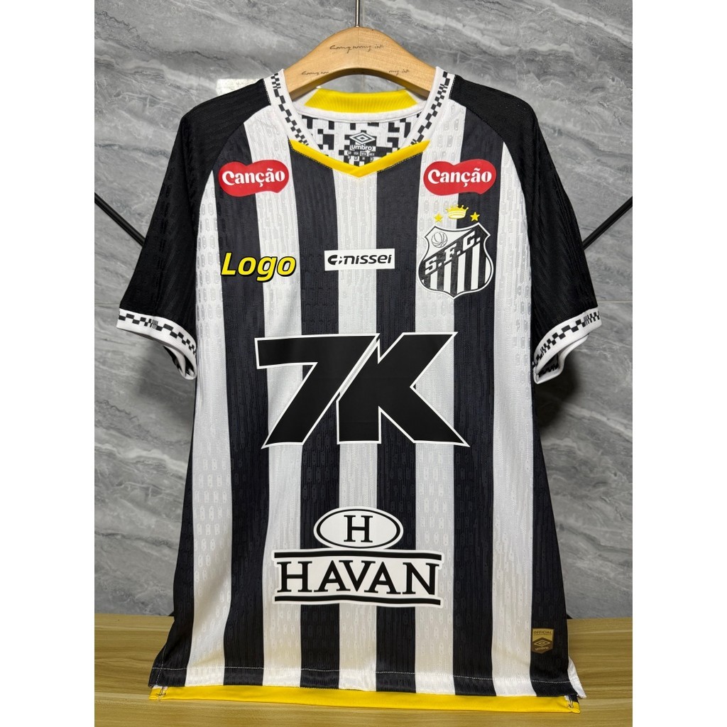 เสื้อยืดแขนสั้น Santos 2025/26 แบบทีมเยือนของ Neymar Jr.