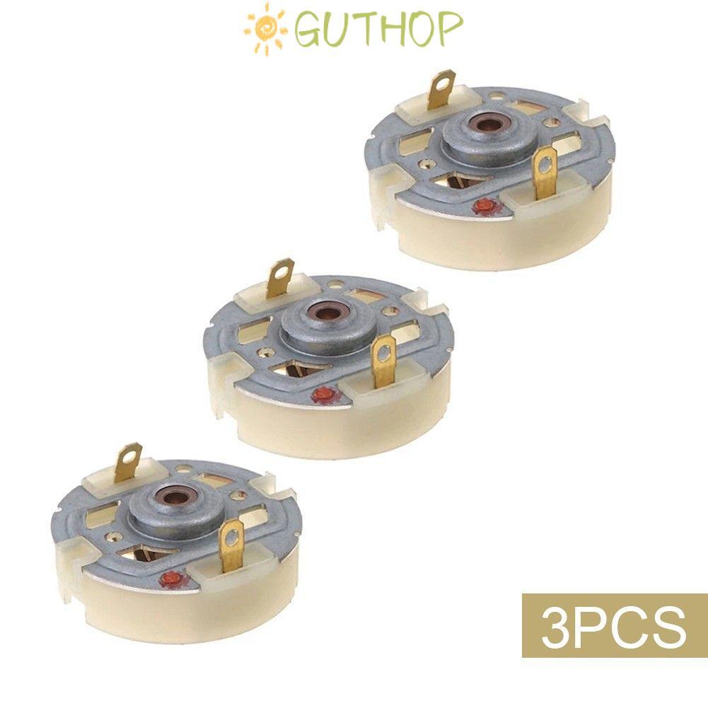 GUTHOP 3PCS RS550 มอเตอร์ไขควงไฟฟ้ามุมบดส่วนประกอบสําหรับ RS550 มอเตอร์