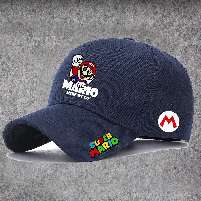 Mario Brothers Luigi Cap Yoshi Super Mario Game Student Men Women Cover Sun Baseball Hat 3.8