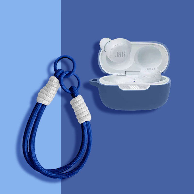 สําหรับ JBL LIVE ฟรี NC/NC+/NC2 หูฟังไร้สายบลูทูธหูฟังป้องกันกรณีฝาครอบป้องกันพร้อมตะขอ