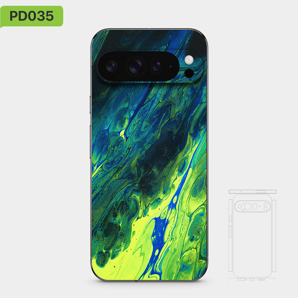 NEXA Premium Skin Wrap สติกเกอร์สําหรับ Google Pixel Ultra Thin Vinyl Scratch Resistance GP007 เข้าก