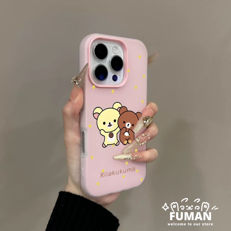น่ารัก Rilakkuma เคสโทรศัพท์สําหรับ Realme หมายเหตุ 70 70T 60 60X 50 Narzo N63 N61 N55 N53 Q5i V23 P