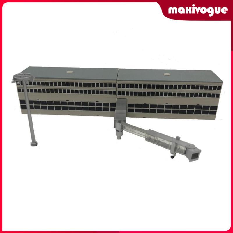 [Maxivogue] 1/400 ฉากสนามบินจําลองสะพานผู้โดยสารชุดโมเดล DIY Art.-Nr005