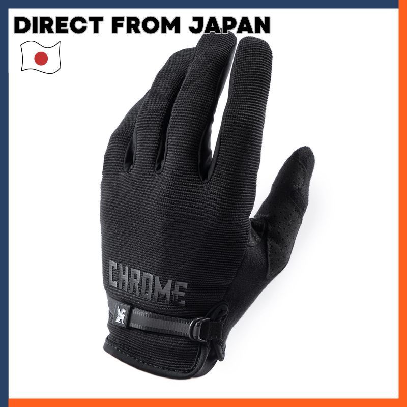 Chrome Cycling Gloves 2.0 Black For Cycling Use