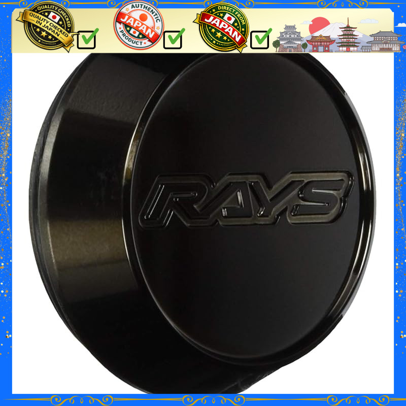 【RAYS】 Center Cap Set RAYS O-Ring High Type Bronze Clear Set of 4 61000000001BR