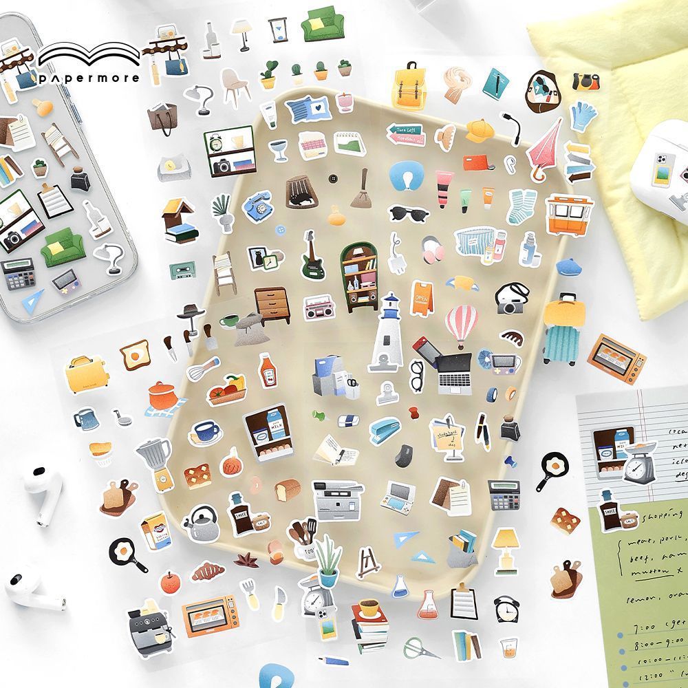 Cozy Home-Themed สติกเกอร์ Warm Home Aesthetic สติกเกอร์สําหรับ Scrapbooking Journaling Crafting Pla
