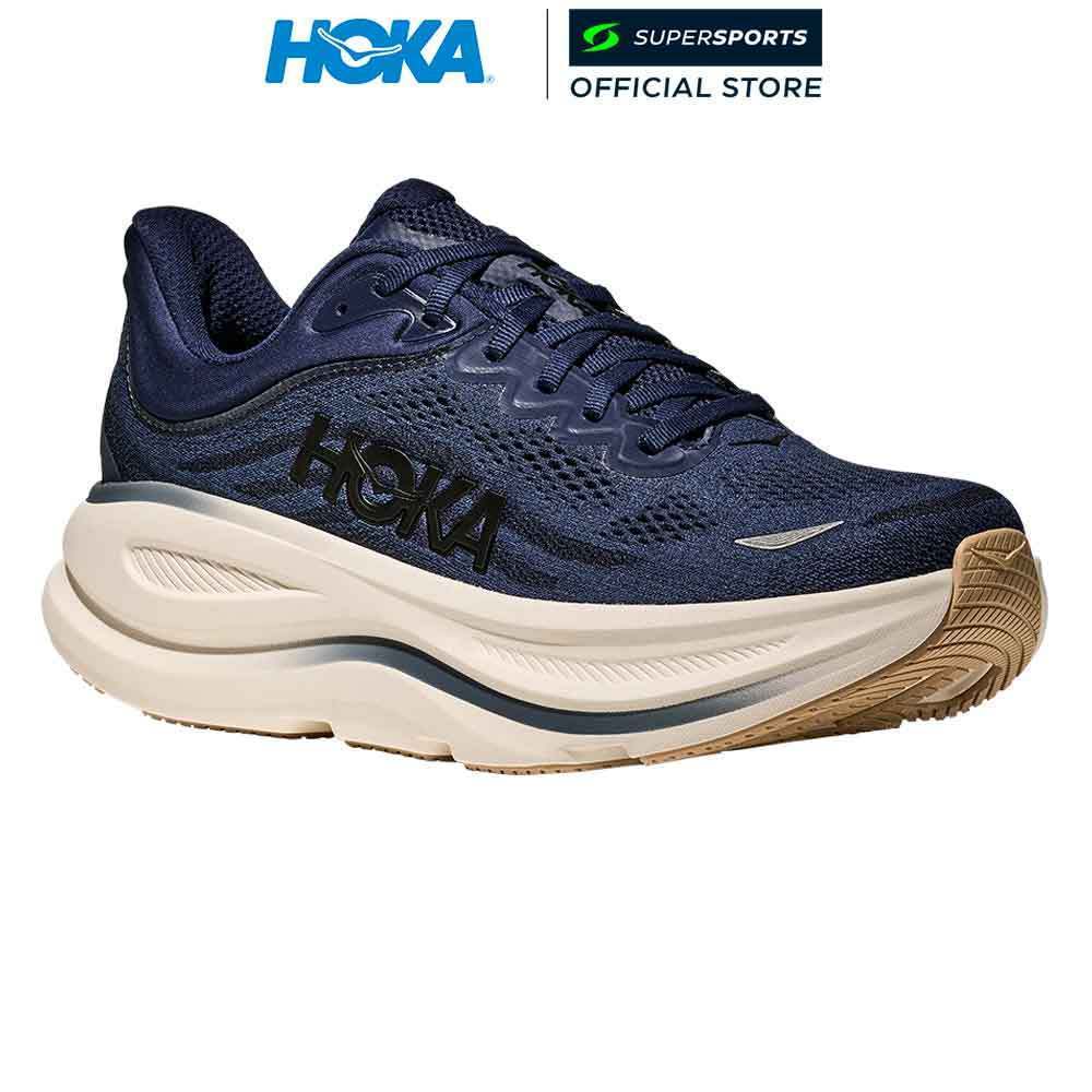 HOKA Bondi 9 Wide รองเท้าวิ่งผู้ชายจัดส่งในวันเดียวกัน