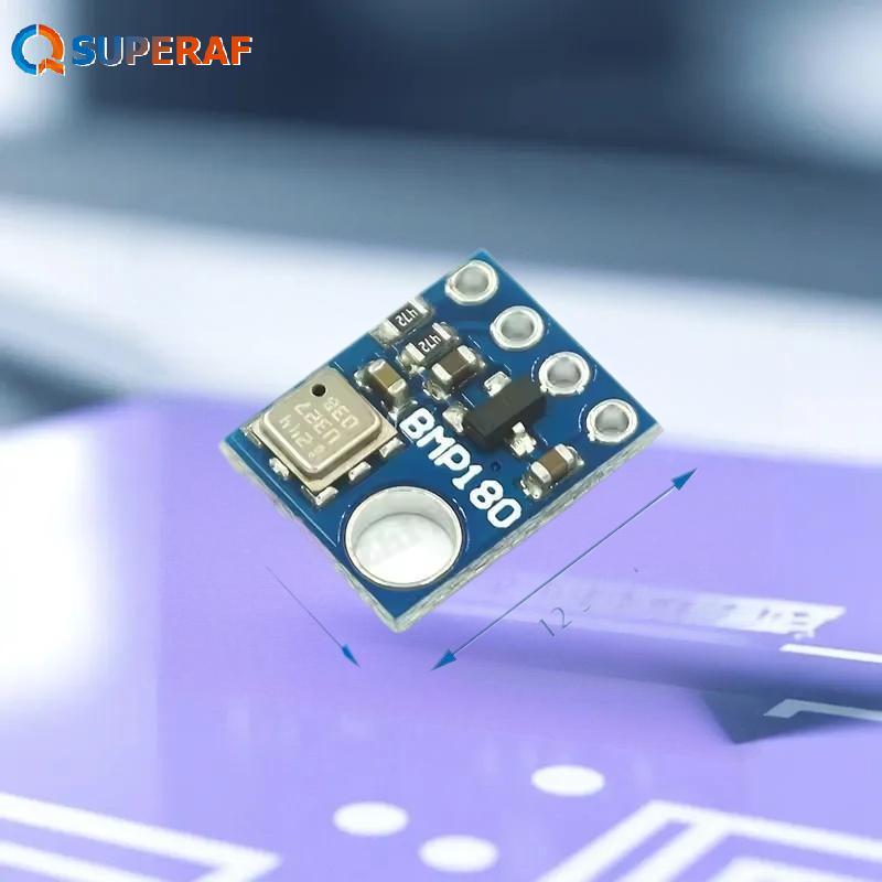 SUPERAF 1 ชุดแรงดันสูงและอุณหภูมิแบบดิจิตอลโมดูลเซ็นเซอร์ GY-68 BMP180patible พร้อม BMP085 สําหรับ A