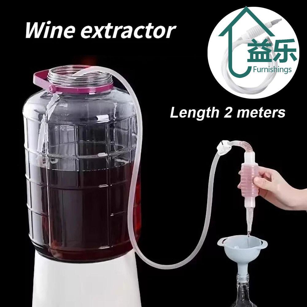 ANTINON 1 ชิ้น Brewing Siphon ท่อ,เครื่องดื่มพลาสติก Extractor, ทนทานในครัวเรือน 2M DIY บาร์เครื่องมือ Distiller กรองหลอดห้องครัว Supply