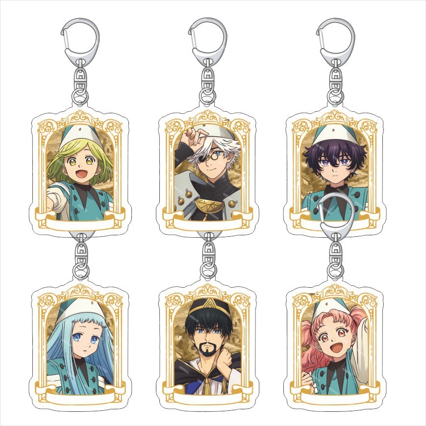 Tongari Boushi No Atelier อะนิเมะพวงกุญแจ Atelier of Witch หมวกอะคริลิค Key Chain XXX Key แหวนกระเป๋าจี้เครื่องประดับของขวัญเพื่อน
