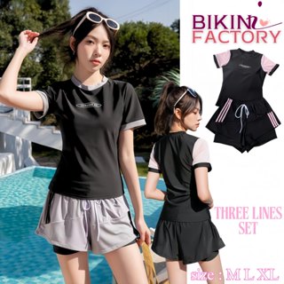 BIKINI FACTORY ชุดว่ายน้ำผู้หญิง ชุดว่ายน้ำ2ชิ้น ชุดว่ายน้ำแ…