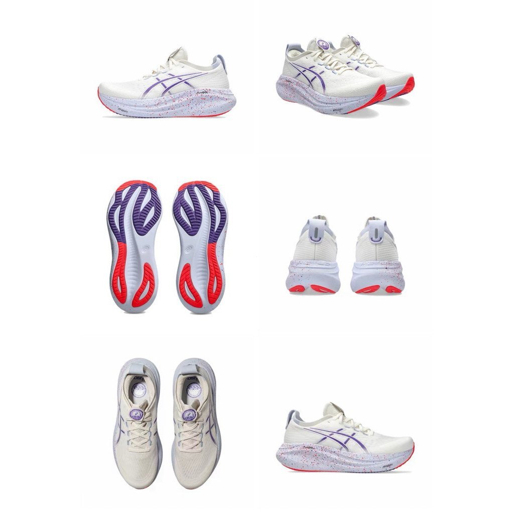 Asics Gel-Nimbus 27 "Tokyo" รองเท้าวิ่ง 1011C120-500 Cream/Edo Purple 6HWC