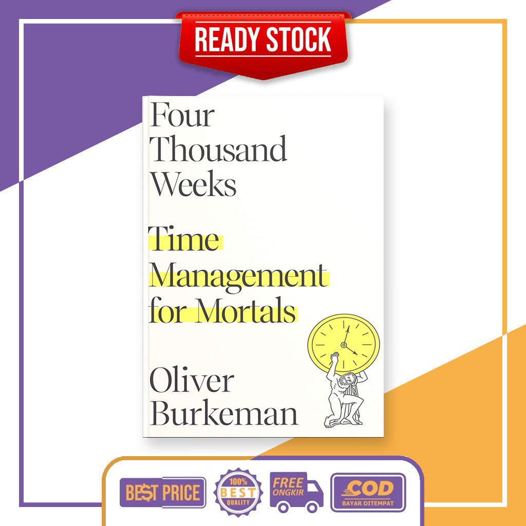 (อังกฤษ) Four Thousand Weeks โดย Oliver Burkeman
