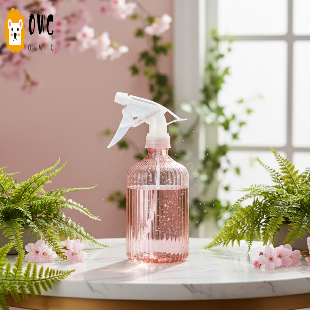 500ml คอลัมน์โรมันออกแบบรดน้ําสามารถสําหรับบ้านสวน Plant Care เครื่องมือ PP สเปรย์-Nozzle และ PET Bo