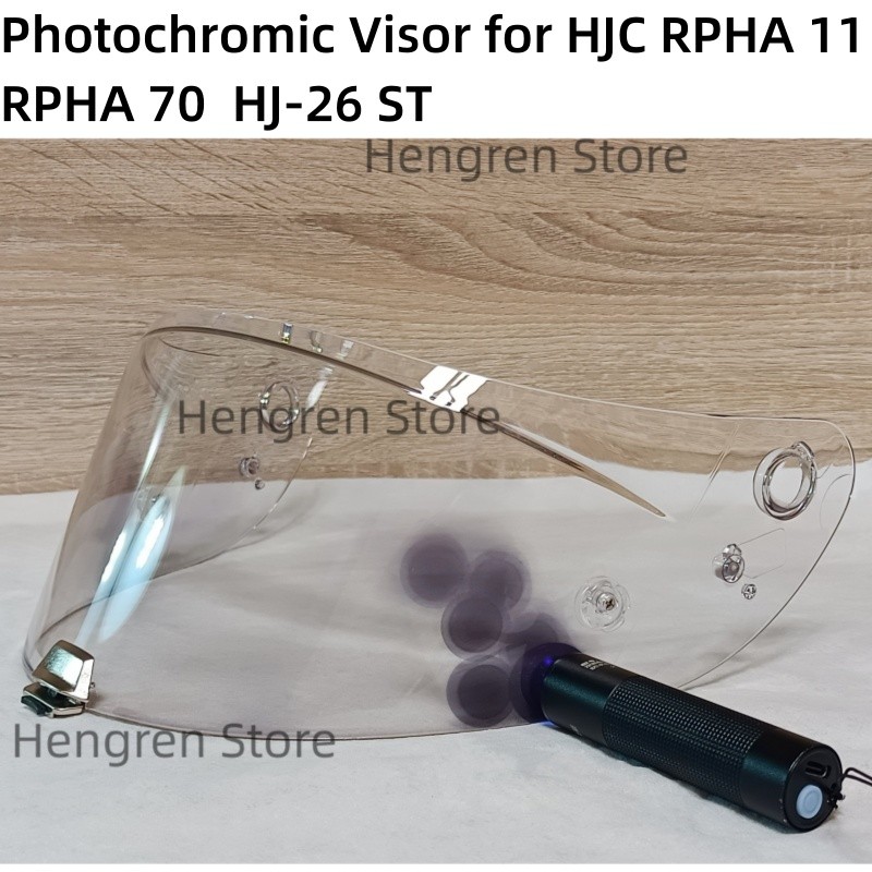 GPhotochromic Visor สําหรับ HJC RPHA 11 RPHA 70 HJ-26 ST Full Face เลนส์ Shield Cascos Para Moto อุป