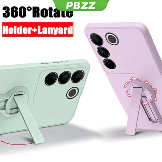 PBZZ FOR เคส ปลอก VIVO V27 5g VIVO V27E VIVO Y100 VIVO V29E VIVO V29 5g โทรศัพท์กรณี softcase ซิลิโคนเหลวป้องกันเรียบกันกระแทกกันชนปกการออกแบบใหม่360กับผู้ถือ YTXZZJ01